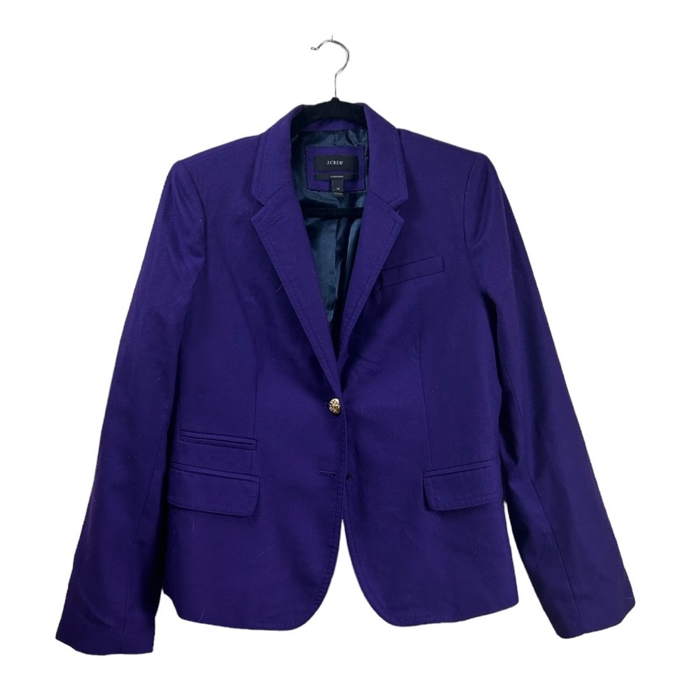 J. Crew Purple Blazer